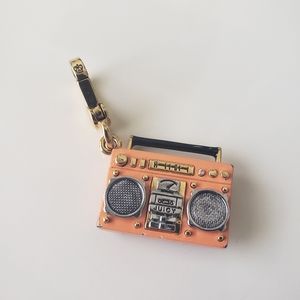 Juicy Couture orange boom box charm
